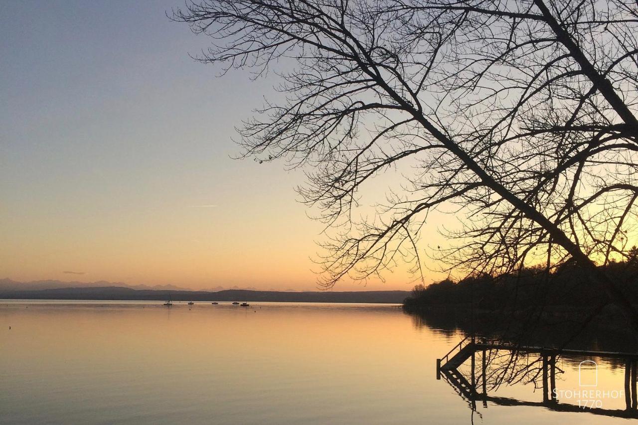 5 Sterne Penthouse-Loft Gut Stohrerhof Bis 4 Personen Diessen am Ammersee Exterior foto