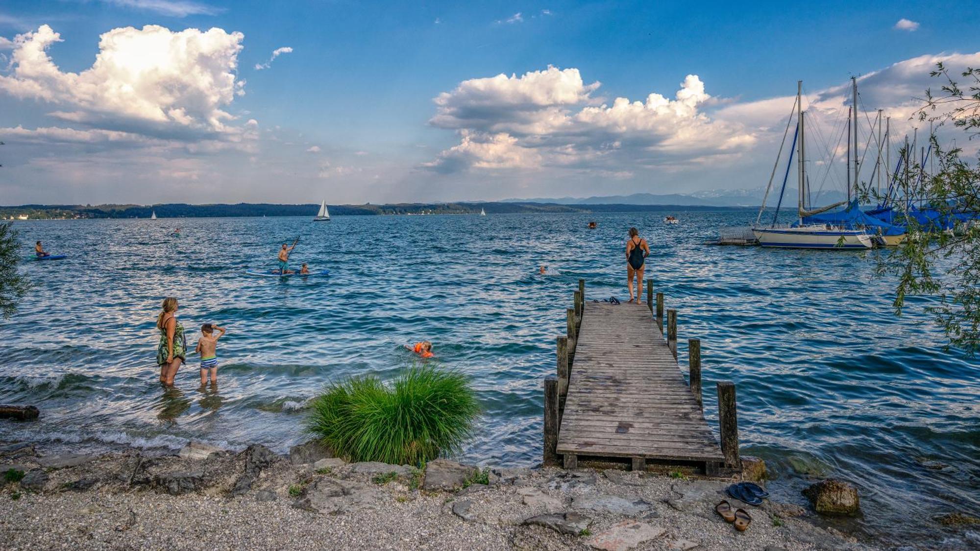 5 Sterne Penthouse-Loft Gut Stohrerhof Bis 4 Personen Diessen am Ammersee Exterior foto