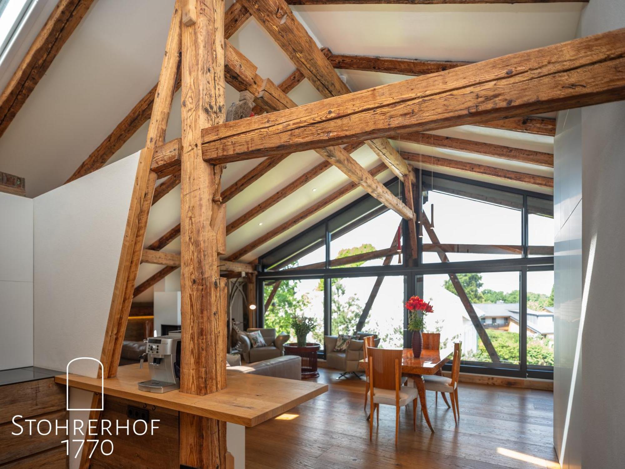 5 Sterne Penthouse-Loft Gut Stohrerhof Bis 4 Personen Diessen am Ammersee Exterior foto
