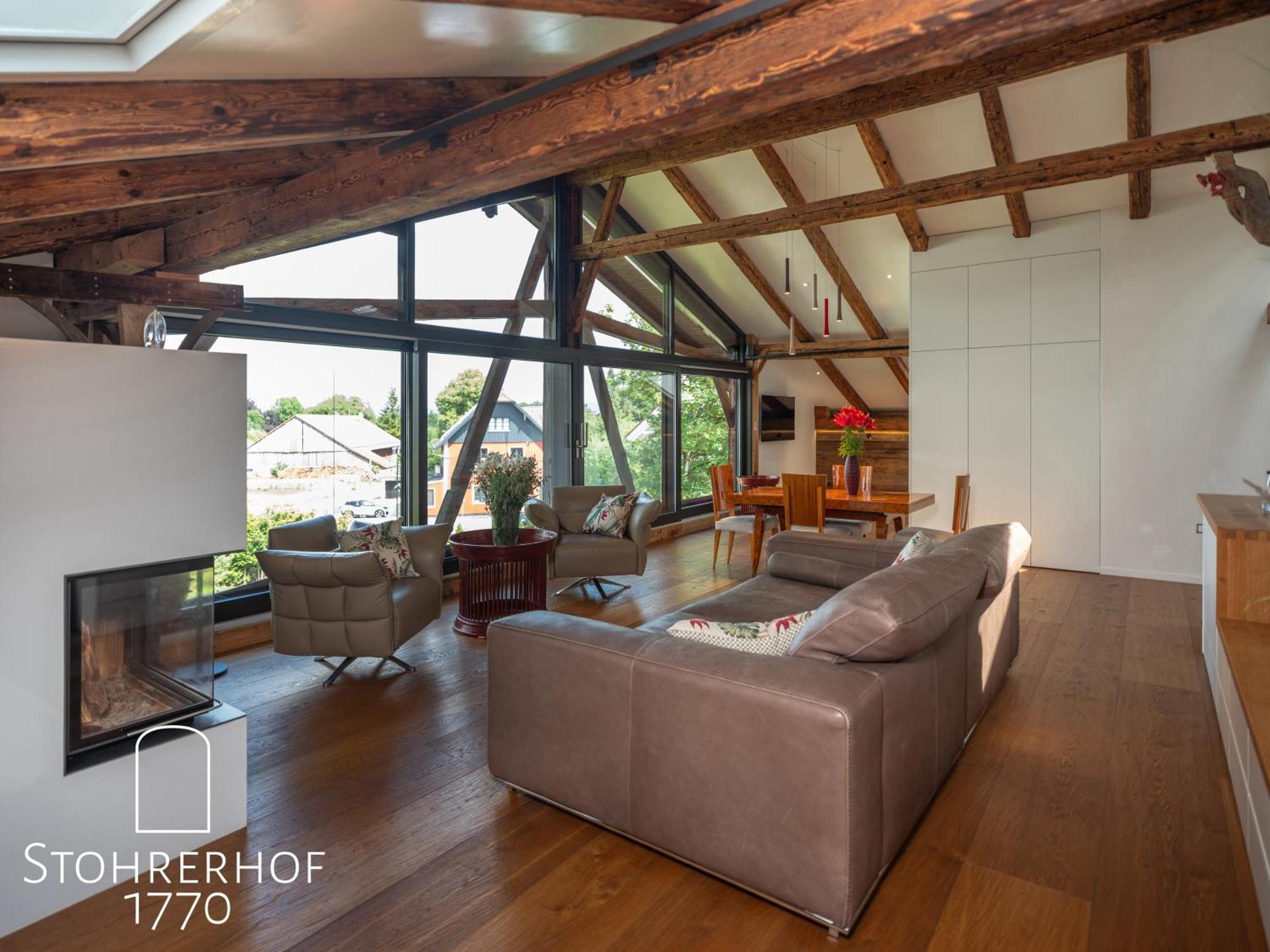 5 Sterne Penthouse-Loft Gut Stohrerhof Bis 4 Personen Diessen am Ammersee Exterior foto