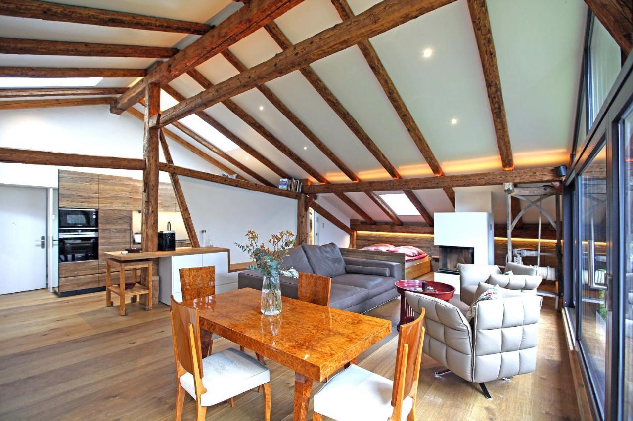5 Sterne Penthouse-Loft Gut Stohrerhof Bis 4 Personen Diessen am Ammersee Exterior foto